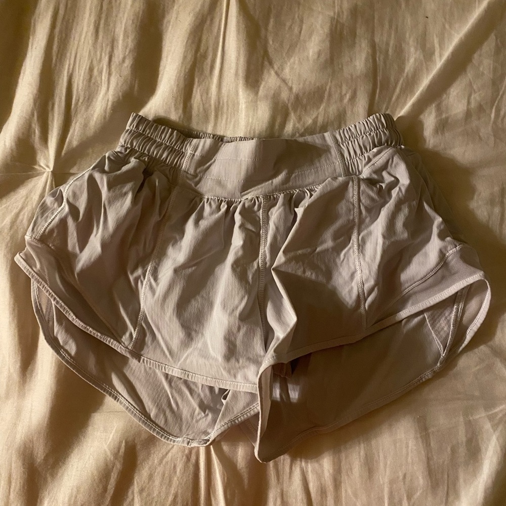 white hotty hot shorts